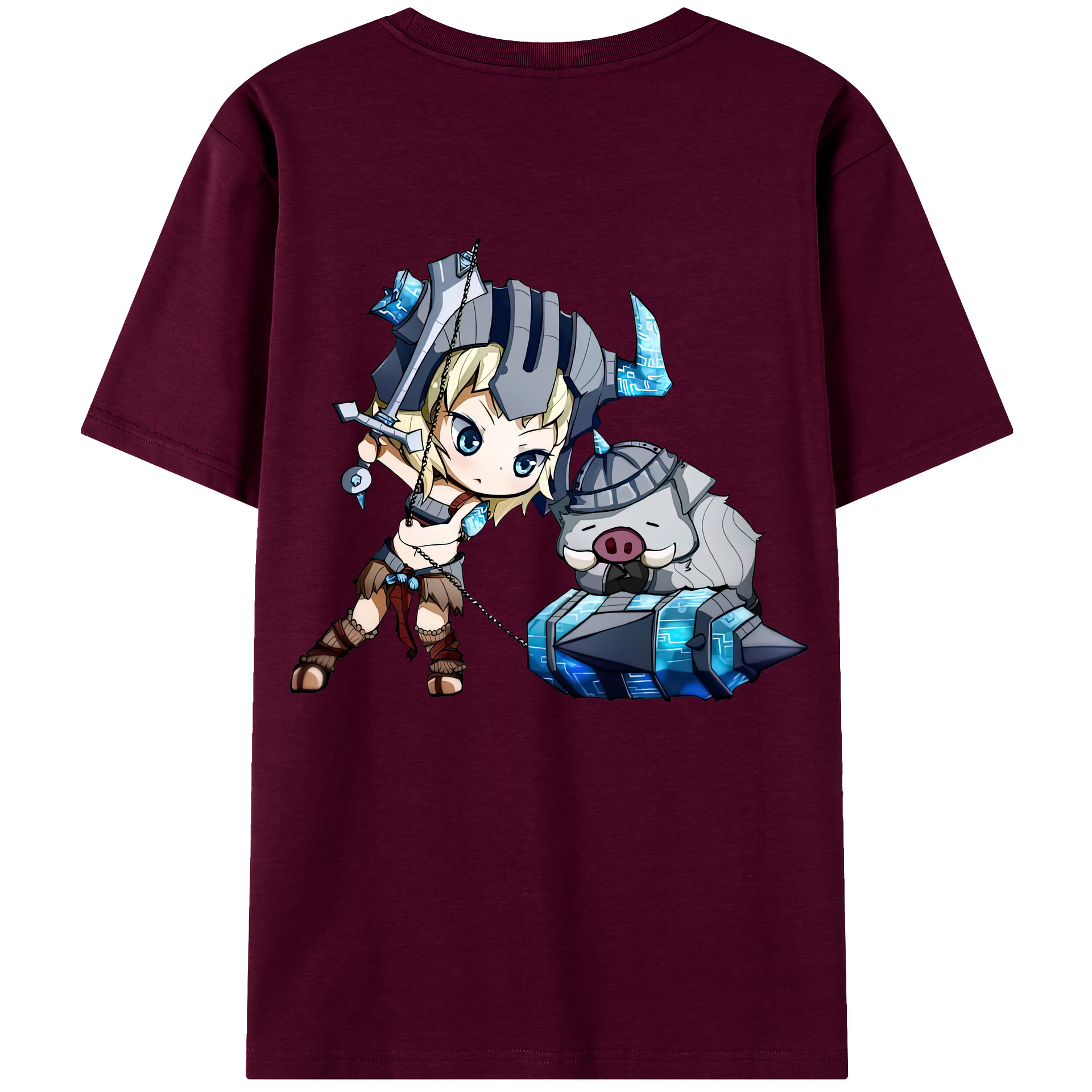 リーグ・オブ・レジェンド League of Legends LOL レディース半袖Tシャツ(バックプリント)